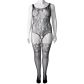 NORTIE Astrid Catsuit Ouvert mit Spitze Plus Size