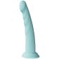 Dillio Platinum Slim Seven Teal Dildo mit Saugnapf 21 cm