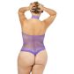 NORTIE Fryd Very Peri Bodystocking Ouvert Plus Size