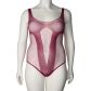 NORTIE Forest Acid Body in Bordeaux Plus Size