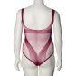 NORTIE Forest Acid Body in Bordeaux Plus Size