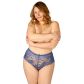 NORTIE Evening-Promise High Waisted Hipster Nachtblau Plus Size