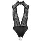 Abierta Fina Schwarzer Neckholder Body