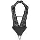 Abierta Fina Schwarzer Neckholder Body