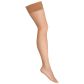 Kotek Netzstrümpfe Beige