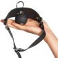 Black Label Super-Leder-Ballknebel mit O-Ring