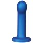 baseks G-Punkt Dildo in Metallic Blau 14,1 cm