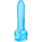 baseks Glow in the Dark Blue Sky Dildo 20,5 cm