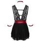 Cottelli Bondage Babydoll mit Manschetten