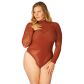 NORTIE Blossom Esme Rust Body Plus Size