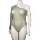 NORTIE Araceae One Sleeve Body Plus Size
