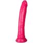 Realrock Glow in the Dark Slim Dildo mit Saugnapf 23 cm
