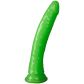 Realrock Glow in the Dark Slim Dildo mit Saugnapf 23 cm
