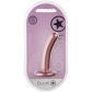 Ouch! Smooth G-Punkt Dildo aus Silikon 12 cm